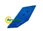 3364150-F Lemken chisel with hardfacing right Frank