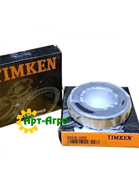 6208-2RS TIMKEN Підшипник однорядний кульковий
