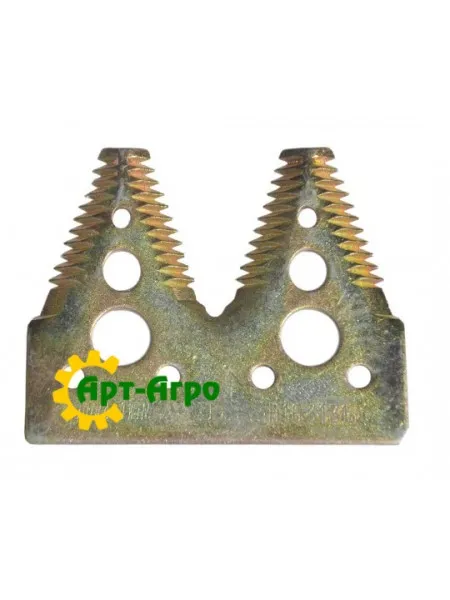 H163131 Сегмент ножа жниварки подвійний (велика насічка) John Deere (SAM)