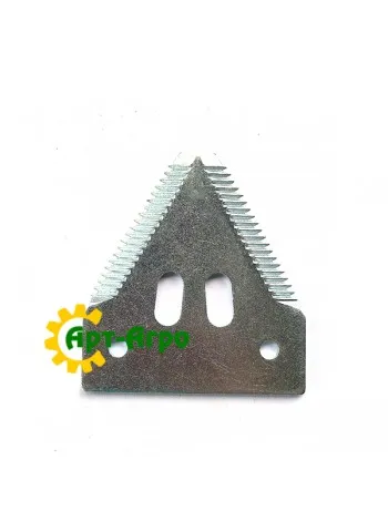 Z52672 Сегмент ножа жниварки, велика насічка, John Deere (SAM)