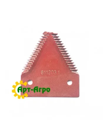 0006112031 Сегмент ножа жниварки комбайна Claas (SAM)