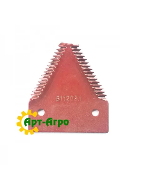 0006112031 Сегмент ножа жниварки комбайна Claas (SAM)