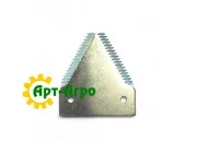 86616691 Сегмент ножа жатки (Большая насечка) CNH (SAM)