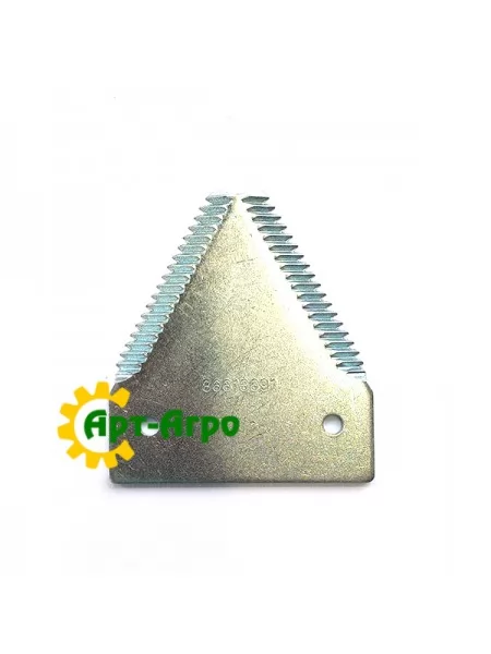 86616691 Сегмент ножа жниварки (Велика насічка) CNH (SAM)