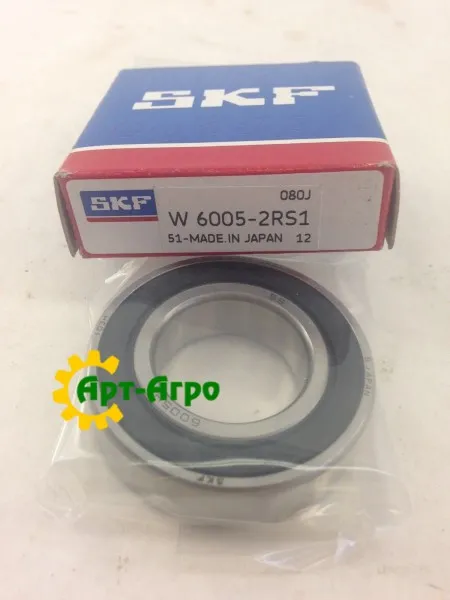 W 6005-2RS1 SKF Підшипник однорядний кульковий W 6005-2RS1 SKF Підшипник однорядний кульковий