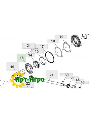 CE19843 John Deere Pinion