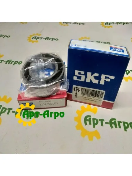 6209-2RS1/C3 SKF Підшипник однорядний кульковий