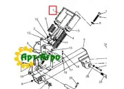 09984675 Cultivator strut spring mounting bracket ET530 CNH