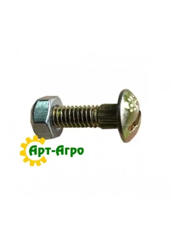 H125890 Болт сегмента М5,5x23 під викрутку + гайка (Аналог)