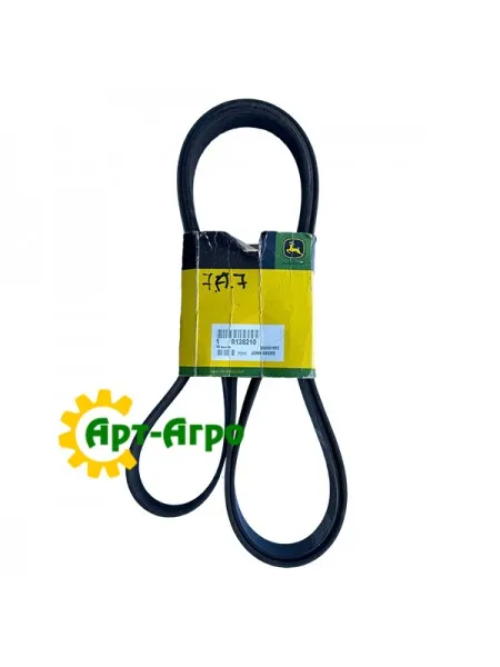 R128210 Engine fan drive V-belt John Deere R128210 Engine fan drive V-belt John Deere