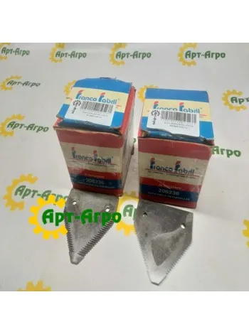 206236 Сегмент жниварки FRANCO FABRIL