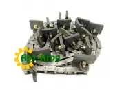 AH148021 Ланцюг DONGHUA Транспортер колосового елеватора 115 ланки 19 скребків John Deere (HLP)