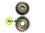 DE20711 Комплект конічних шестерень редуктора вертикального шнека JOHN DEERE (Royal Tiger)