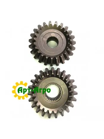 DE20711 Комплект конічних шестерень редуктора вертикального шнека JOHN DEERE (Royal Tiger)