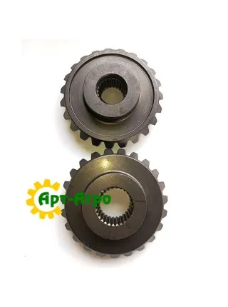 DE20711 Комплект конічних шестерень редуктора вертикального шнека JOHN DEERE (Royal Tiger)