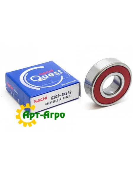 6203-2NSE9 NACHI Підшипник однорядний кульковий