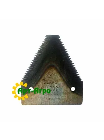 0006112031 Сегмент ножа жниварки комбайна Claas (Україна)