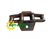 0006805401 (ПТВ) Кінець роликового ланцюга транспортера CLAAS,крок 38,4мм [Original]