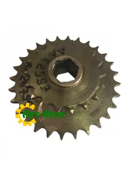 AA26796 Sprocket z=18/28 John Deere (analogue)