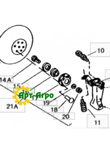 205 KRP2 Кит  Подшипник