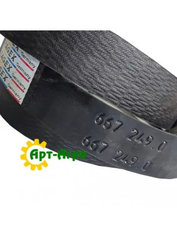 667249-T Двухручейный ремень Tagex
