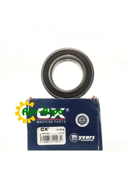 6008-2RS CX Підшипник однорядний кульковий