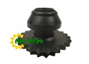 AH149349 Зірочка z = 15/22, t = 19,05 (нижнього вала транспортера похилої камери) John Deere