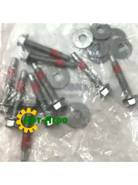 AH168198 Установочный комплект болтов на бичи ротора John Deere AH168198 Установочный комплект болтов на бичи ротора John Deere