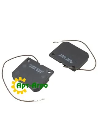 1239.0407 Гальмівна колодка (половинка) Case IH CNH (STILFRENI) 1239.0407 Гальмівна колодка (половинка) Case IH CNH (STILFRENI)