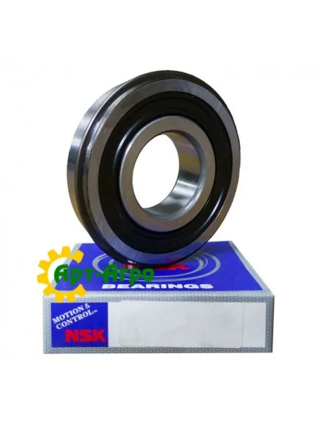6306 DDUNR NSK Підшипник однорядний кульковий з канівкою та стопорним кільцем