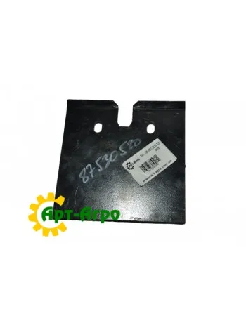 87530580 Пластина наклонной камеры центральная CNH
