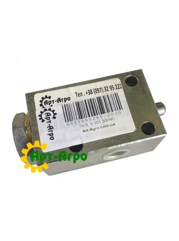 V-101 3/8 NC Limit switch (hydraulic) button normally closed