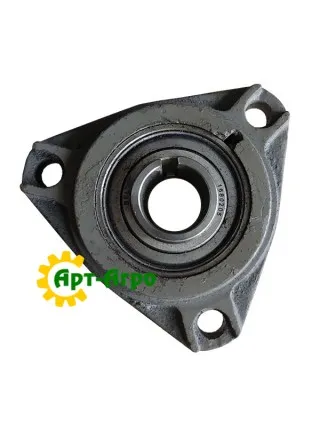 H027.103+1680205 Корпус підшипникового вузла (трикутний корпус Б/В) з підшипником H027.103+1680205 Корпус підшипникового вузла (трикутний корпус Б/В) з підшипником