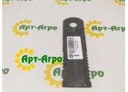 84068444 Нож измельчителя с насечкой CNH
