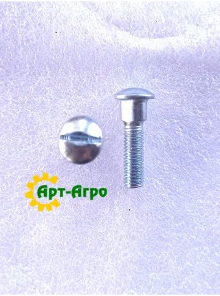 H158343 Болт сегмента ножа довгий 25 мм John Deere (Royal Tiger)