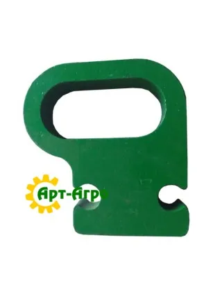 R156615 Wspornik metalowy tylnego podnośnika ciągnika (uchwyt łańcucha) JOHN DEERE