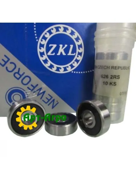 626-2RS ZKL Підшипник однорядний кульковий