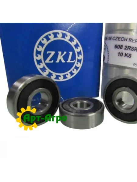 608-2RS ZKL Підшипник однорядний кульковий