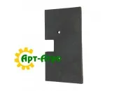 H144667 John Deere combine conveyor rubber scraper - 110x215mm