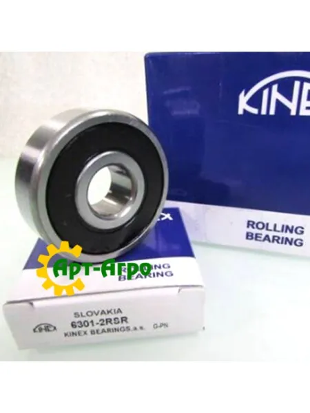6301-2RS KINEX Підшипник однорядний кульковий