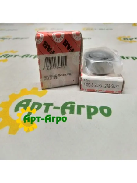 6300-B-2RDS-L278-SNZ1 FAG Підшипник однорядний кульковий