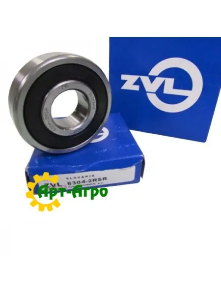 6304-2RS ZVL Подшипник однорядный шариковый
