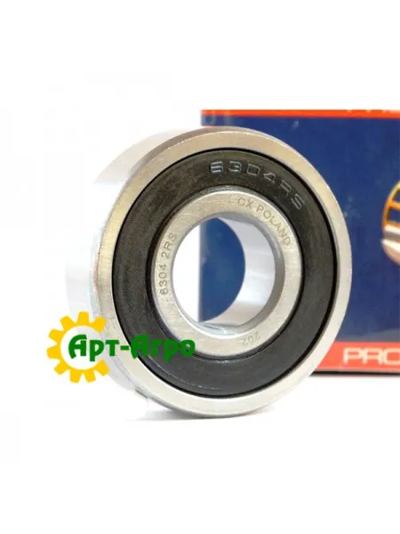 6304-2RS CX Подшипник однорядный шариковый