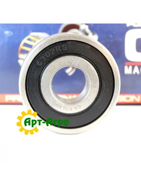 6302-2RS CX Підшипник однорядний кульковий