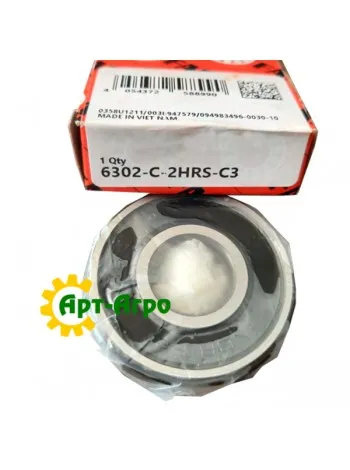 6302-2RSR C3 FAG Łożysko kulkowe jednorzędowe