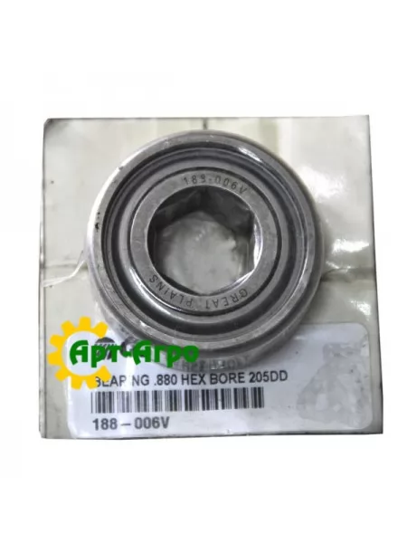 188-006V GREAT PLAINS Подшипник однорядный шариковый с шестигранным отверстием