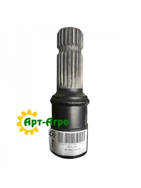 Adapter (adapter) cardan shaft from 8 (38x32x8) to 21 (35x32x21) splines