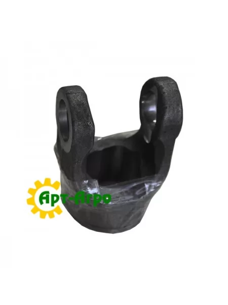 Fork on triangular pipe 54x4mm for crosspiece 32x76