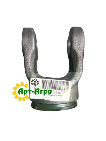 Fork of the cardan shaft on the pipe "star" internal 47.4x5 for cross 32x76