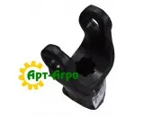 Шлицевая вилка карданного вала 8 шлиц(38x32x8) под крестовину 30,2x92